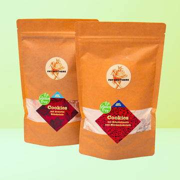 Glutenfreie Lustige Cookies 2 Backmischungen