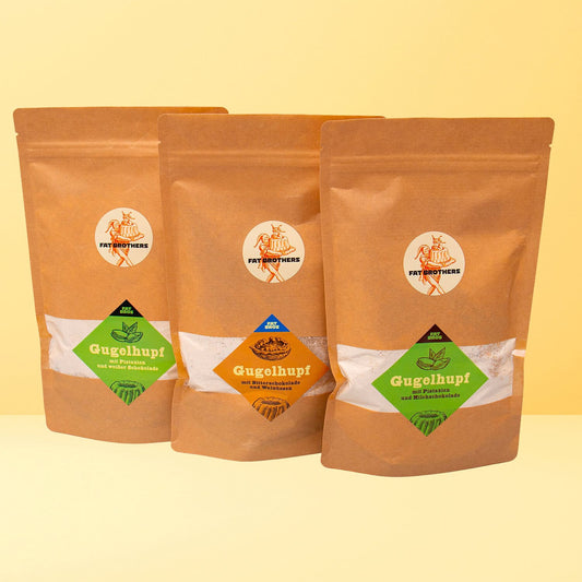 Gugelhupf Trio für Nußliebhaber Backmischungen