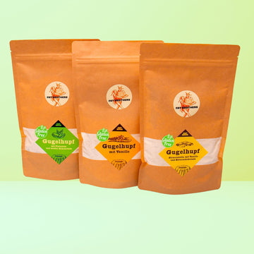 3 Wunderbare Glutenfreie Helle Gugelhupfe Backmischungen