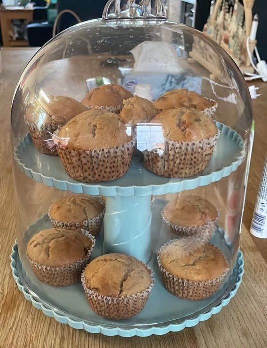 Glutenfreie Muffins mit Erdbeeren und Ruby Schokolade Backmischung