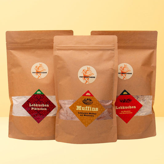 Lebkuchen Trio Muffins Lebkuchen und Lebkuchenplätzchen Backmischungen 2