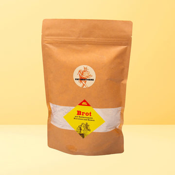 Brot mit Vollkornmehl Karotten und Saaten Backmischung