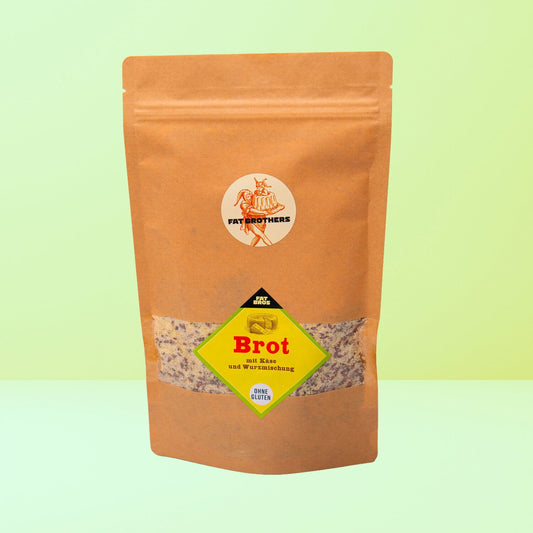 Glutenfreies Brot mit Käse und Gewürzen Backmischung