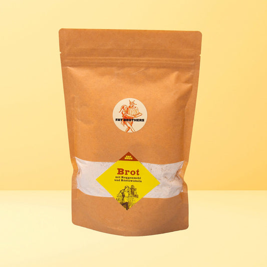 Brot mit Roggenmehl und Röstzwiebeln Backmischung