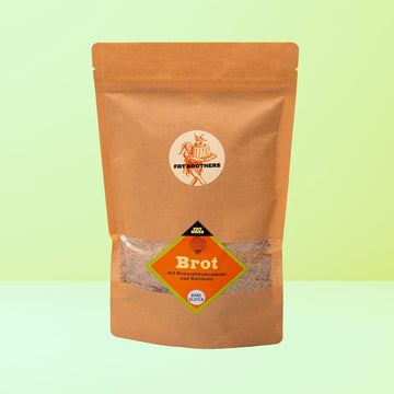 Glutenfreies Brot mit Röstzwiebeln und Kümmel Backmischung