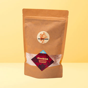 Cookies mit Dreierlei Schokolade Backmischung