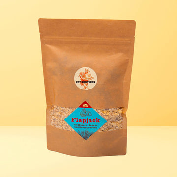 Leckere Müsliriegel mit Cashews Mandeln und Früchten Flapjack Backmischung