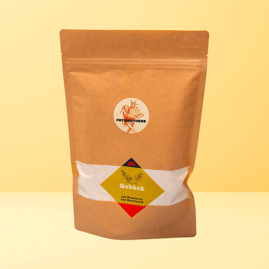 Kräutergebäck mit Rosmarin und Knoblauch Zum Grillen und für den Backofen Backmischung