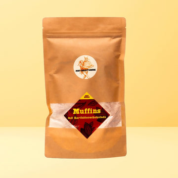 Glutenfreie Muffins mit Zartbitterschokolade Backmischung