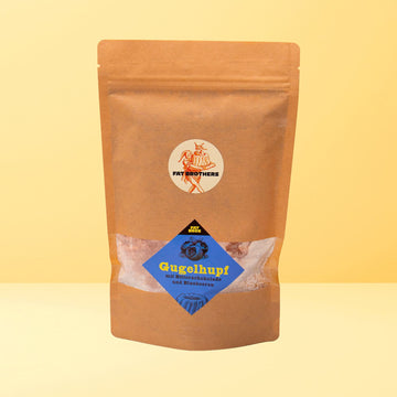 Gugelhupf mit Dunkler Schokolade und Blaubeeren Backmischung