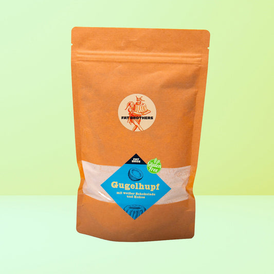 Glutenfreier Gugelhupf mit Kokos und Weißer Schokolade Backmischung