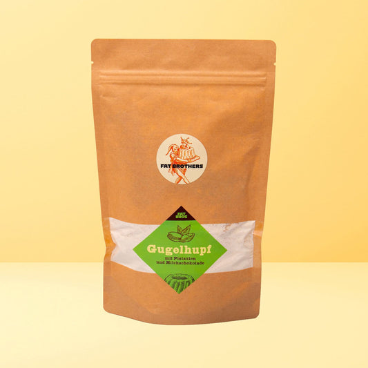 Gugelhupf mit Milchschokolade und Pistazien Backmischung