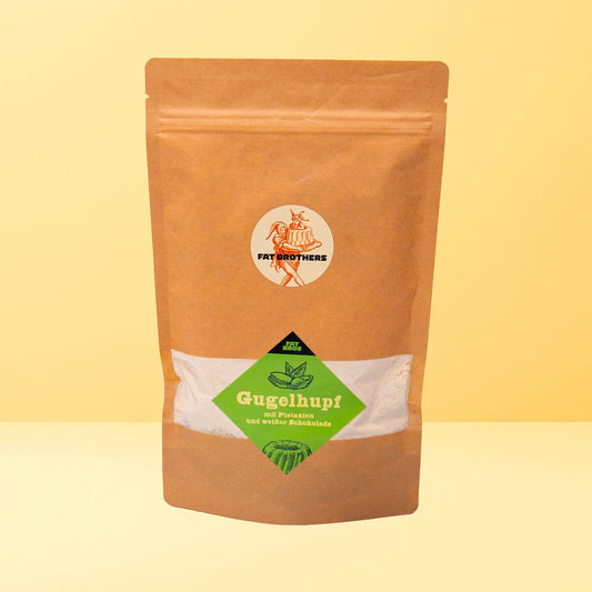 Gugelhupf mit Weißer Schokolade und Pistazien Backmischung