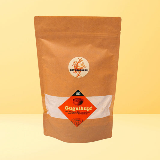 Gugelhupf mit Orangen und Weißer Schokolade Backmischung