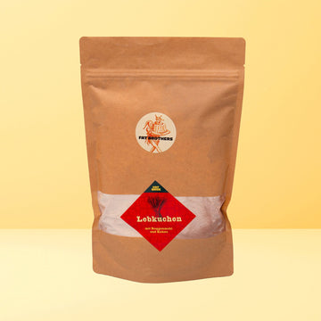 Lebkuchen mit Roggenmehl und Kakao Backmischung