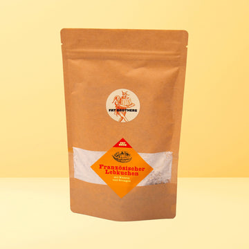 Französischer Lebkuchen mit Nüßen und Orangen Backmischung