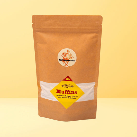 Stracciatella Muffins mit Vanille und Zartbitterschokoladentropfen Backmischung