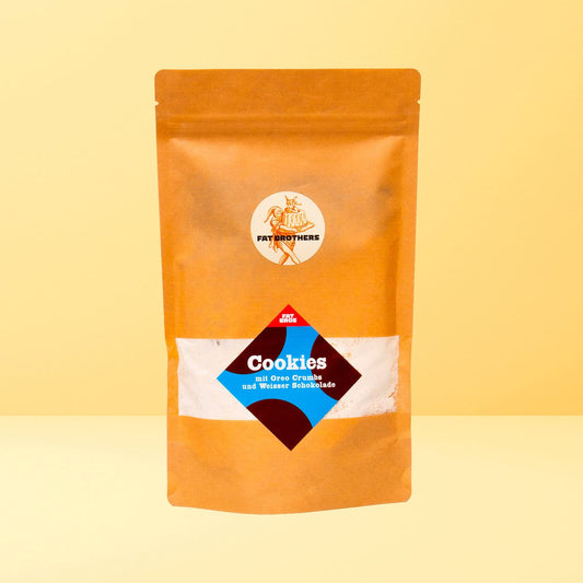 Oreo Cookies mit Bitterschokolade und Weißer Schokolade Backmischung