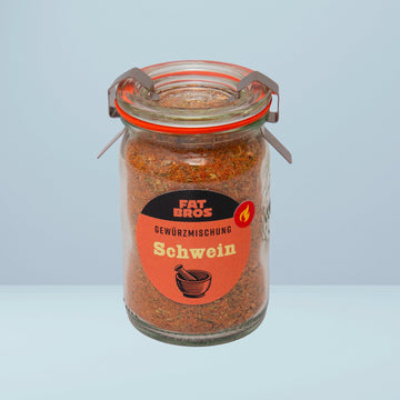 Feine Gewürzmischung für Schweinefleisch Fat Brothers Pikant im Glas 100g