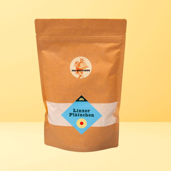 Linzer Plätzchen mit Vanillegewürz - Backmischung